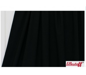 Bio Jersey Lillestoff - Uni schwarz - Carlos Kombi 